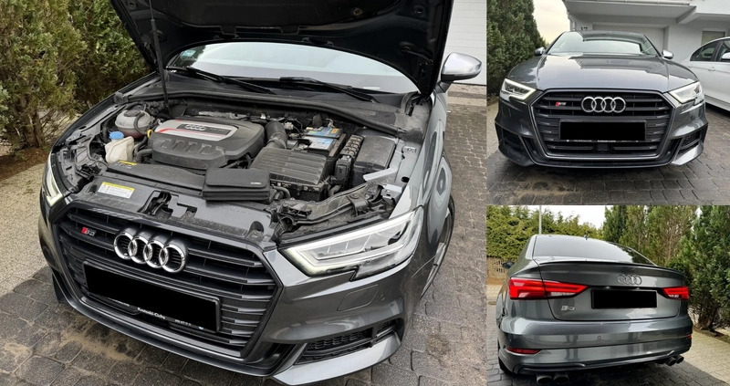 Audi S3 cena 129900 przebieg: 135000, rok produkcji 2018 z Gdynia małe 67